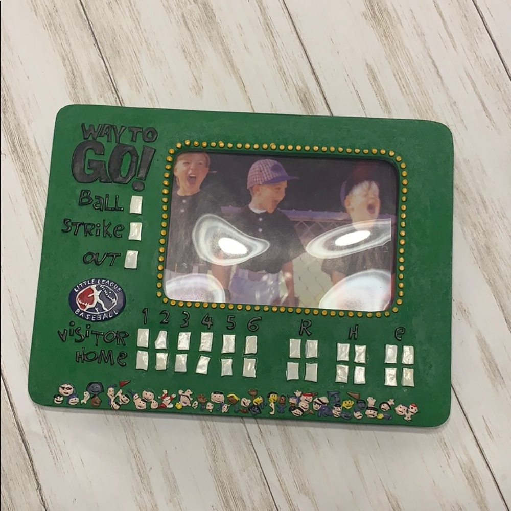 Little League Baseball Picture Frame - Picture 4 of 4